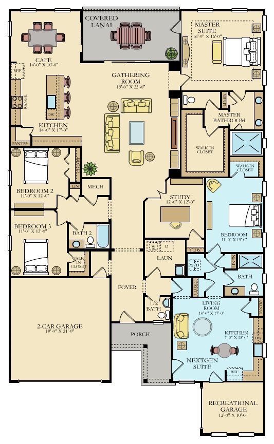 Lennar Renderings & Floor Plans - Granary Park